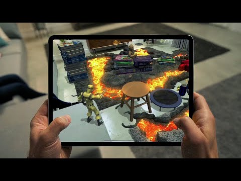 5 AR Games For iPad Pro 2020 & iPhone 12 Pro with LiDAR Scanner
