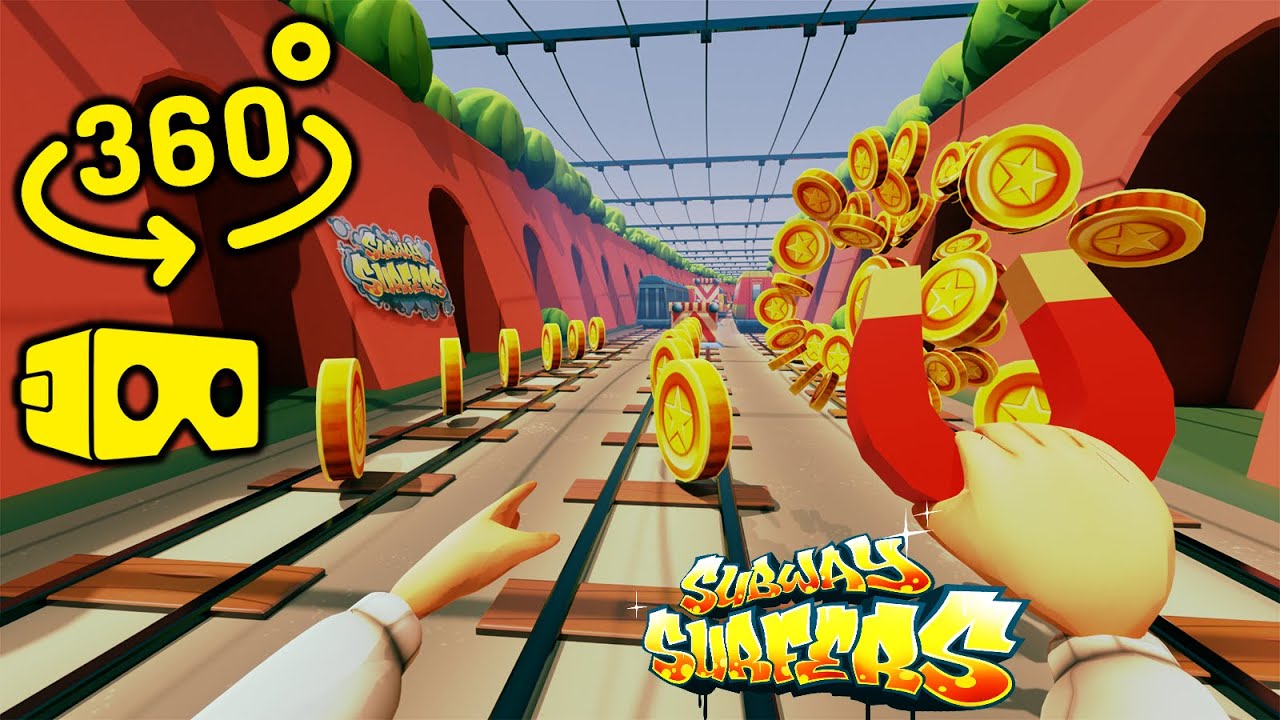 SUBWAY SURFERS 360° VR Video UptimeVR